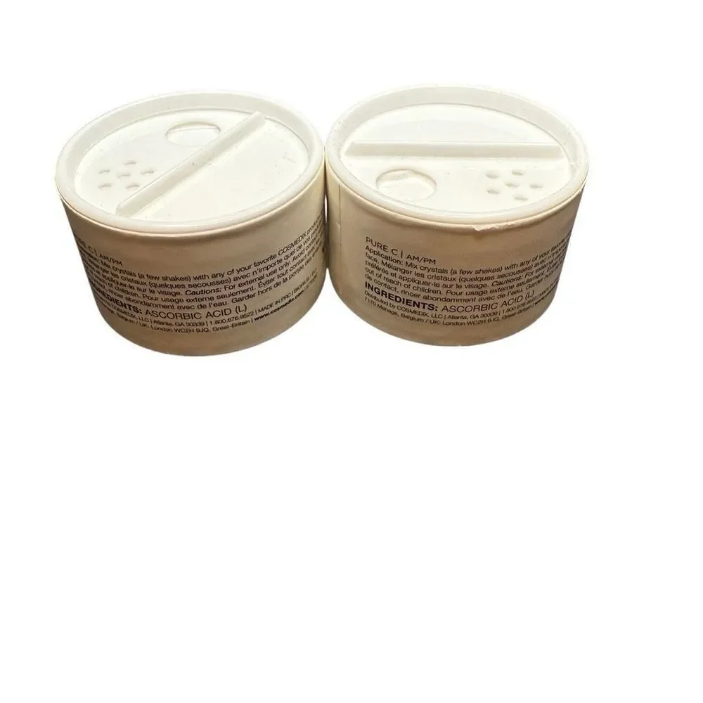 New set of 2 COSMEDIX Pure C Vitamin C Mixing Crystals product
